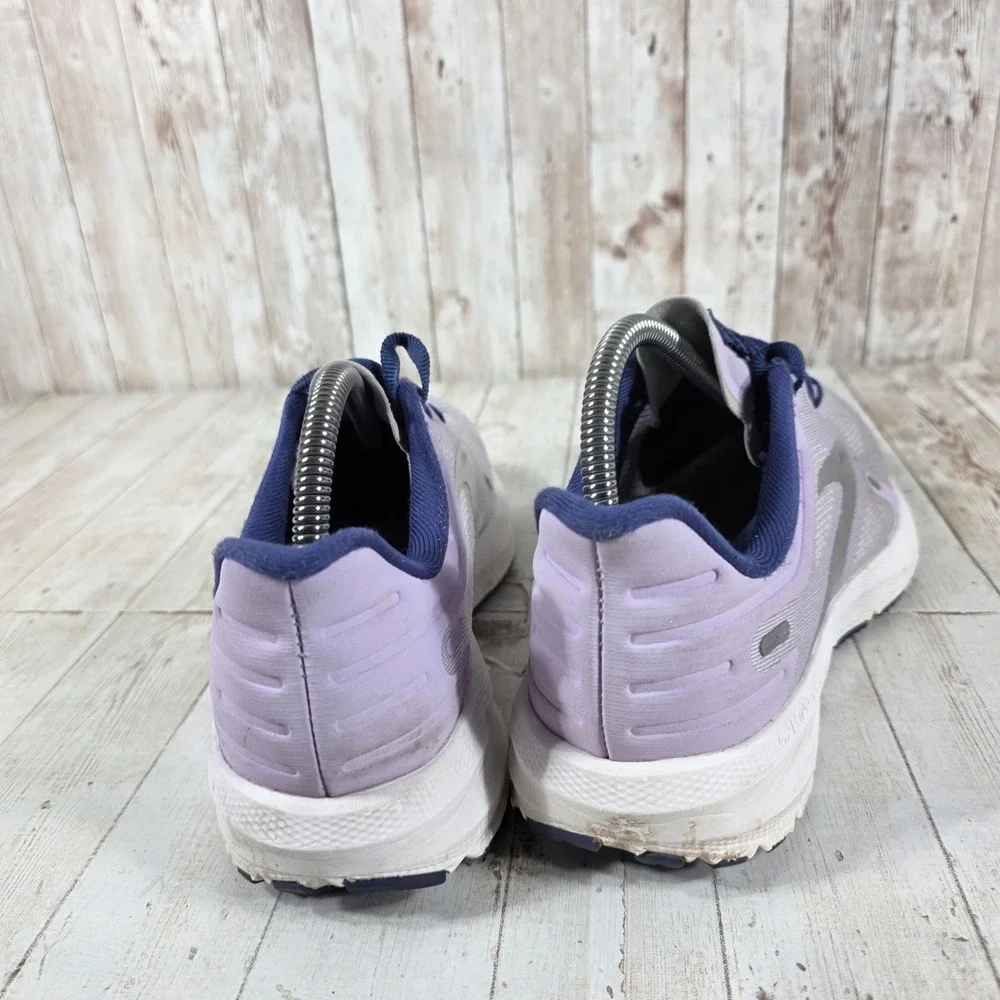 Brooks Launch 9 Womens Running Shoes Purple Navy Silver 1203731B588 Size 9 B